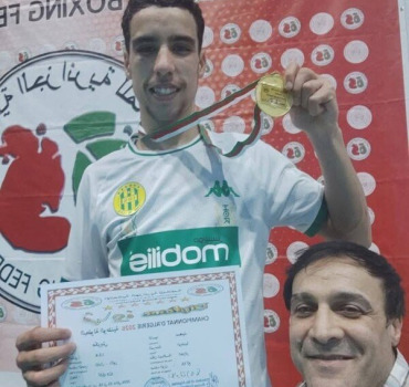 Récompense pour Fayez, boxeur champion d’Algérie