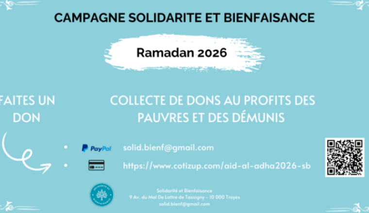 Campagne Ramadan 2026