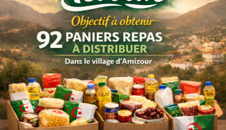 Ramadan solidaire - paniers repas
