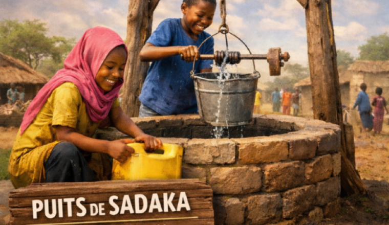 Sadaka pour un puits au Sénégal