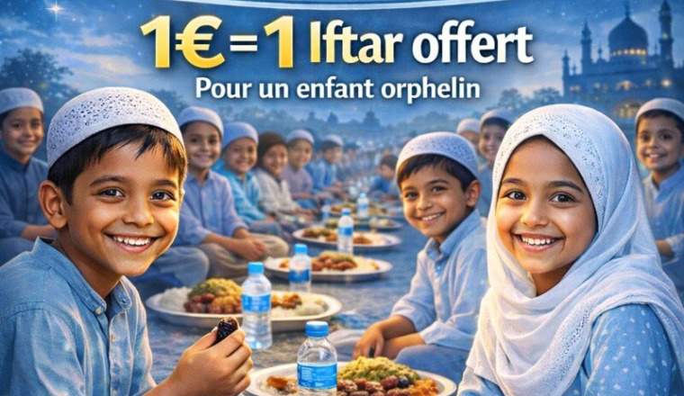 Groupe Sadaka Jeûneur - Iftars 1€ Ramadan 2026