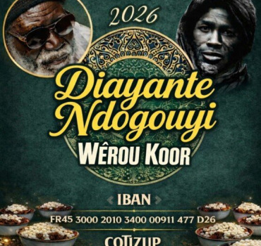 ́NDOGOU 2026 FÉDÉRATION NATIONALE BAYE FALL FRANCE