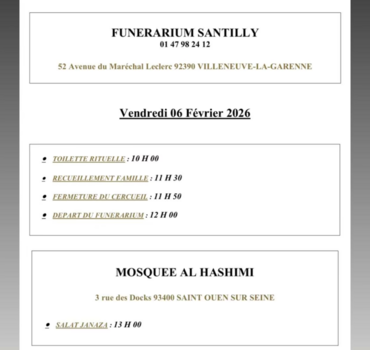 En soutien à la famille Gharbi