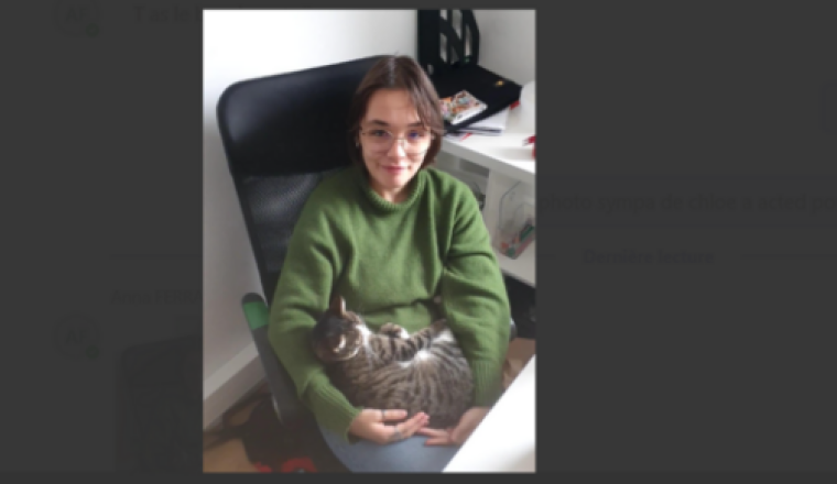 Départ de Chloé!