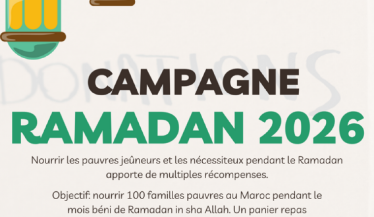 CAMPAGNE RAMADAN 2026