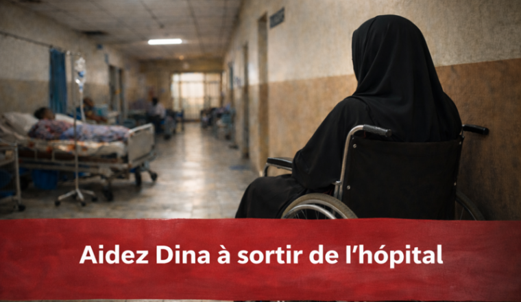 Aide pour Dina, maman de 5 enfants