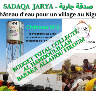 Château d’eau №6 pour le NIGER 🇳🇪