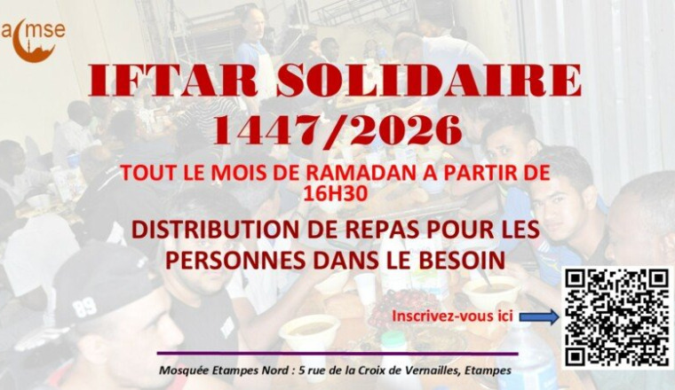 Iftar Solidaire Etampes Nord 2026