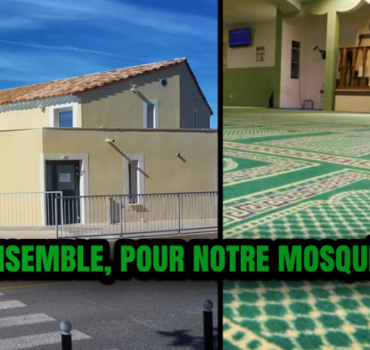Nouveau tapis pour la mosquée de Manosque