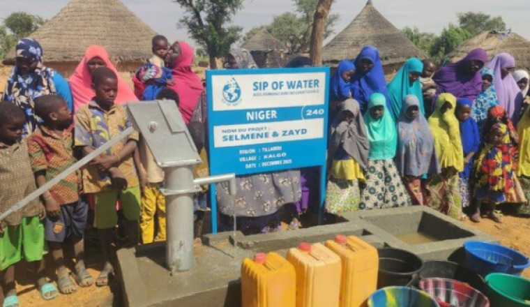 Un forage au Niger