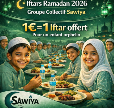 🌙 Iftars 1€ Ramadan 2026 - Collectif Sawiya