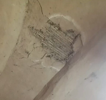 Reconstruction maison qui s'effondre