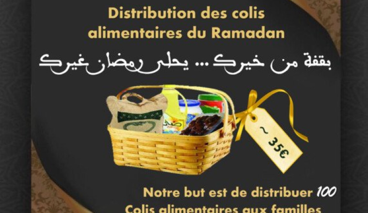 Distribution Colis Alimentaires Ramadan 1447-2026