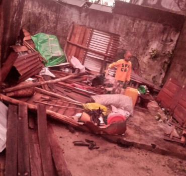 Don pour un village de Tamatave qui ont tout perdu