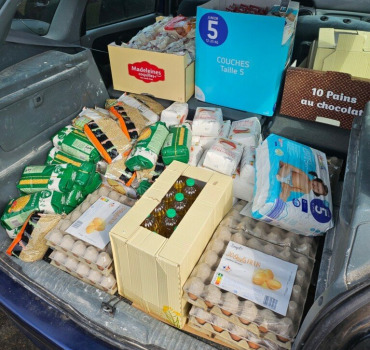 Distribution colis alimentaire Ramadan