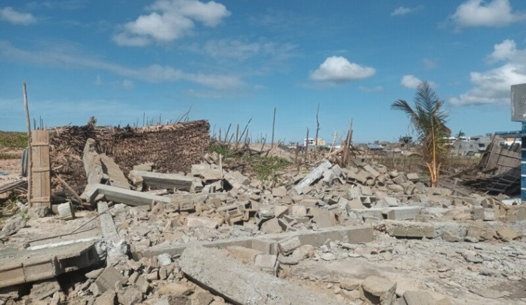 Plz help us to rebuild our house  destroyed by GZN