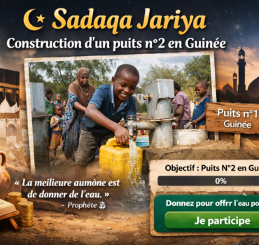 Construction d’un puits n°2 en Guinée