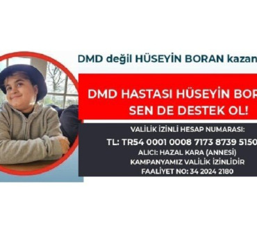 DMD KAS HASTASI BORAN ICIN ELELE