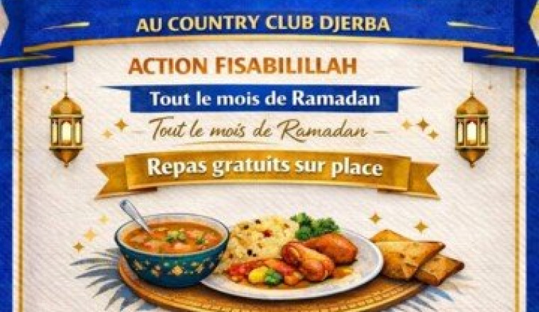 Collecte ftour ramadan djerba country club