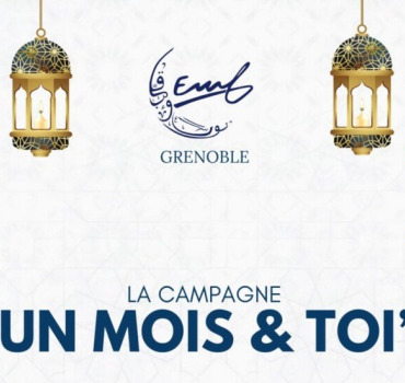 Campagne de dons Un Mois et Toi