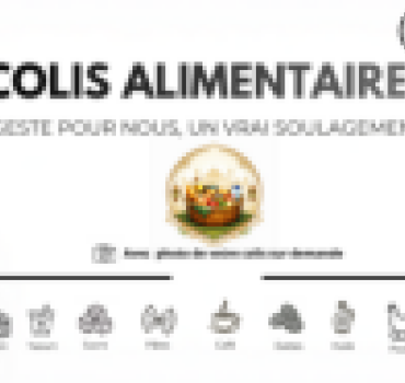 Colis alimentaires pour familles dans le besoin