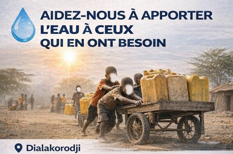 Forage pour les habitants de Dialakorodji (Mali)