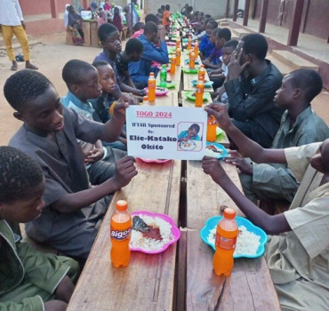 Iftar et Sadaka pour nos frères et sœurs togolais