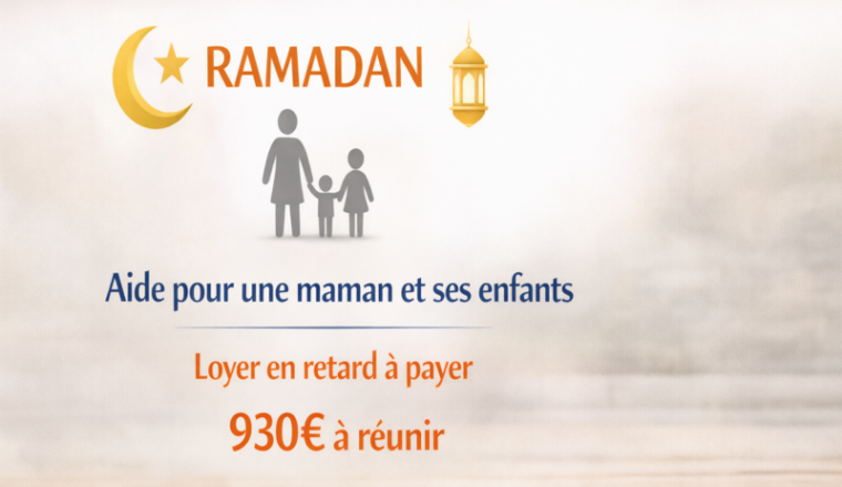 Aidons cette maman seule à payer son loyer