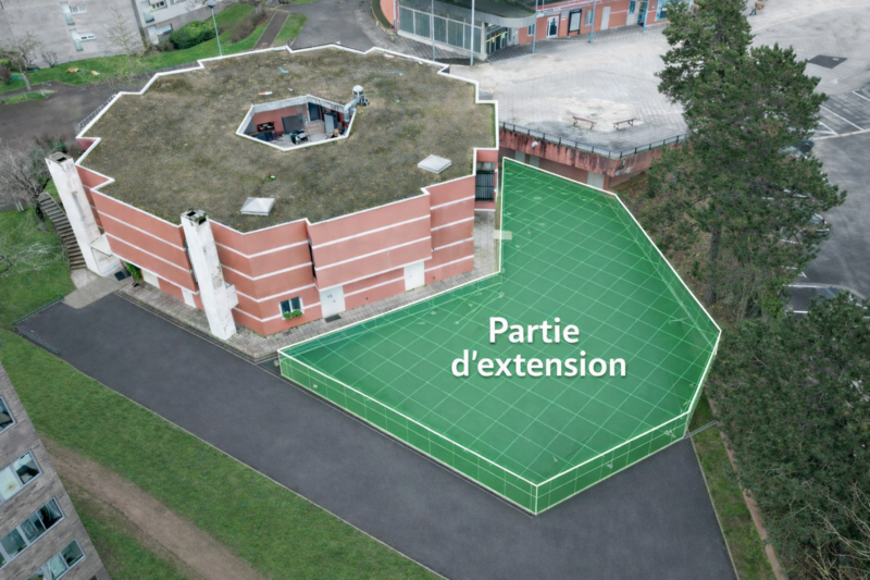 Extension Mosquée de Brunoy / Phase 1 : Études