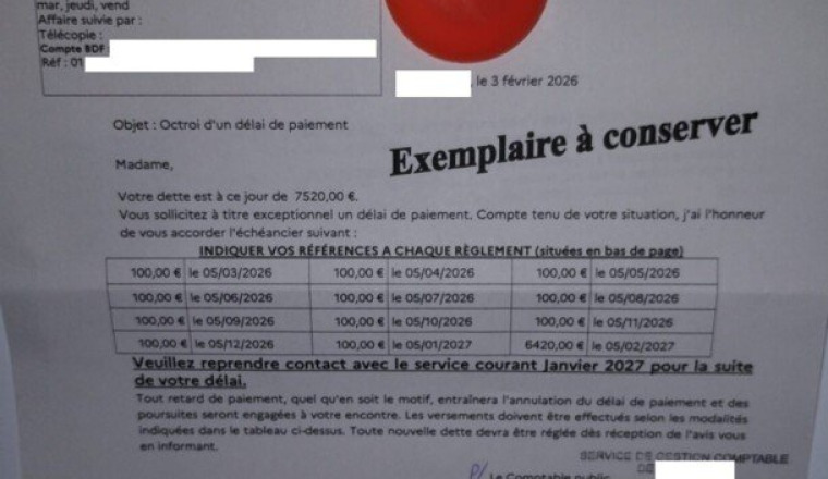 Aidons une maman endettée