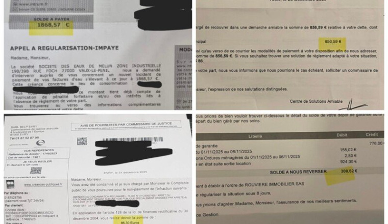 Famille lourdement endettée URGENT