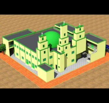 Construction d'une mosquée à Banankoro (Mali)