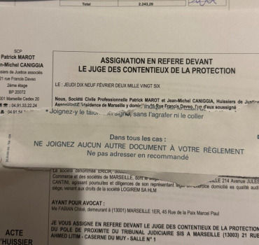 Sauver cette famille de l’expulsion