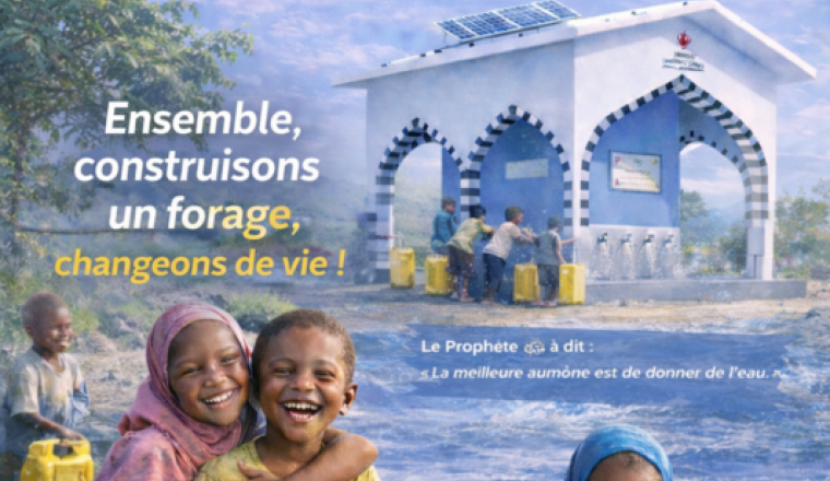 Une goutte, une vie — Forage d’eau potable