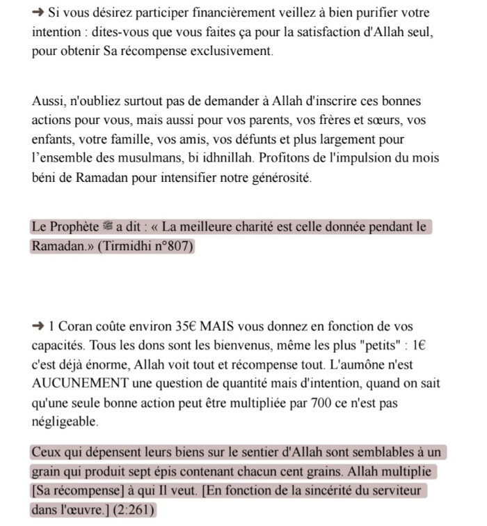 Image justificative de la cagnotte