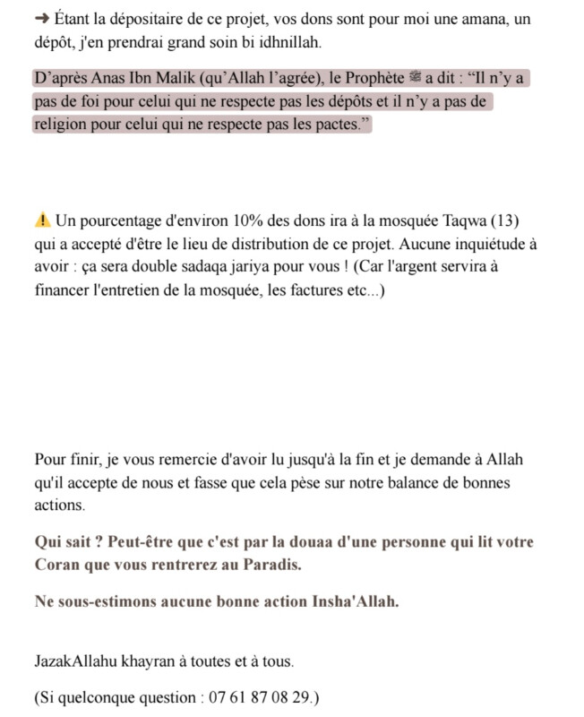Image justificative de la cagnotte