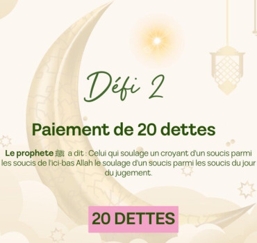 Défis n02 : Paiement des dettes