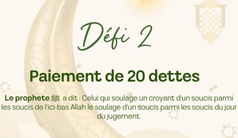 Défis n02 : Paiement des dettes