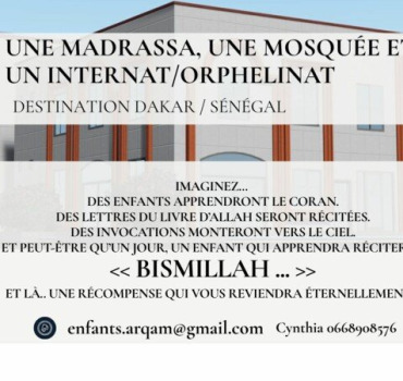 Une école coranique avec internat et orphelinat