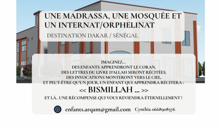 Une école coranique avec internat et orphelinat