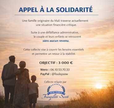 Soutien d’urgence à une famille sans revenu