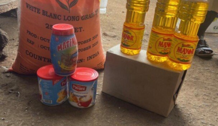 Colis alimentaires pour les familles défavorisées