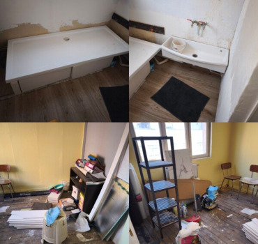 Rénovation de la salle d'ablution de nos sœurs