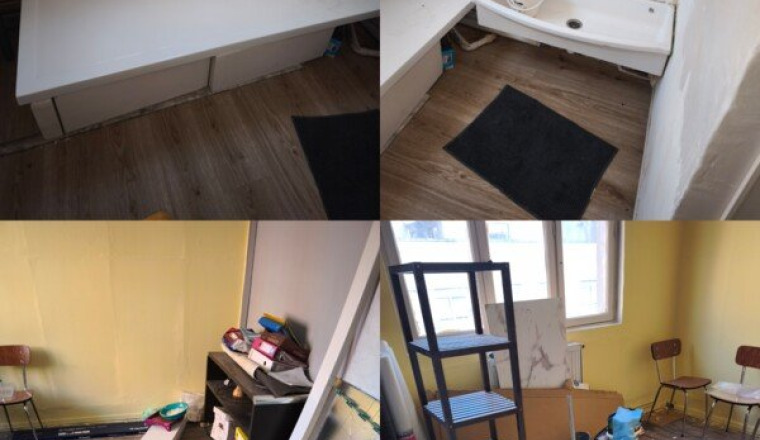 Rénovation de la salle d'ablution de nos sœurs