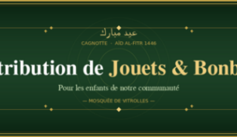 Distribution Aïd : Jouets & Bonbons pour enfants