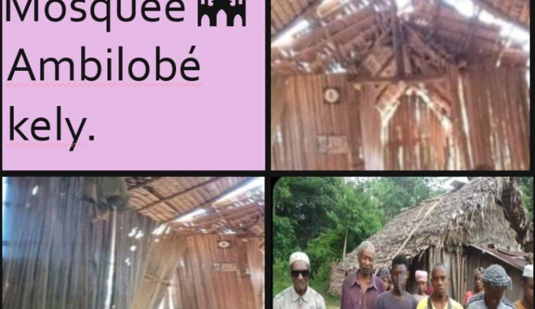 1 mosquée 🕌en tôle à ambilobé Kely 🇲🇬