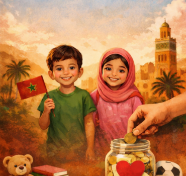 Collecte de dons pour les orphelinats du Maroc