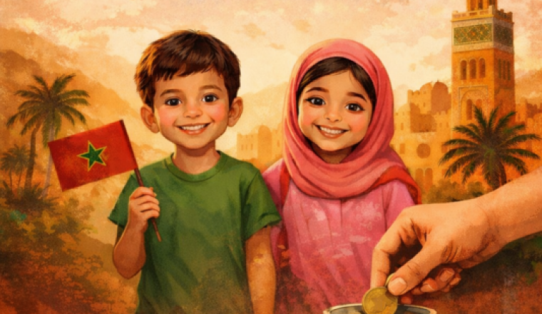 Collecte de dons pour les orphelinats du Maroc