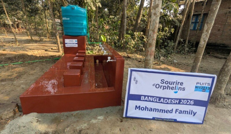 Construction d’1 Puit Bangladesh Portes ferrées 87