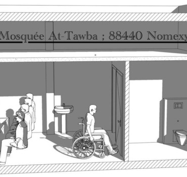 Rénovation de la salle des ablutions des femmes